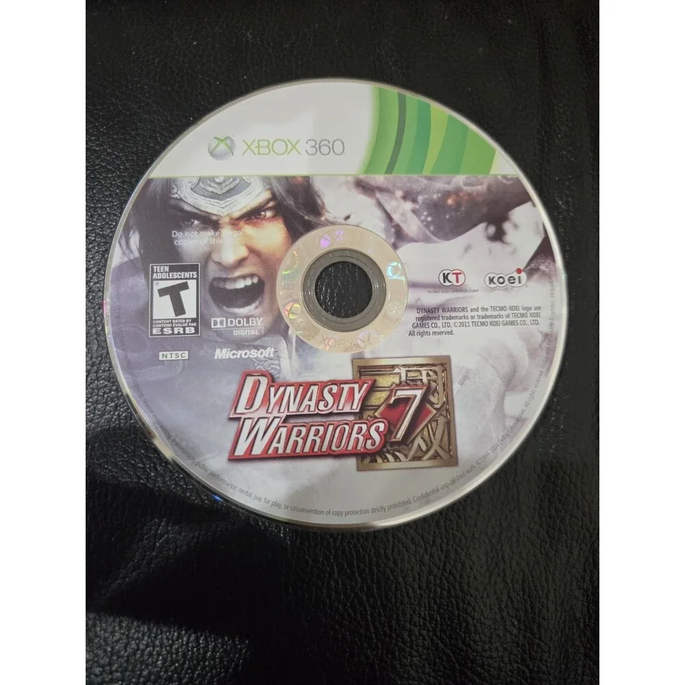 Dynasty Warriors 7 (Microsoft Xbox 360) Disc Only Tested And Works